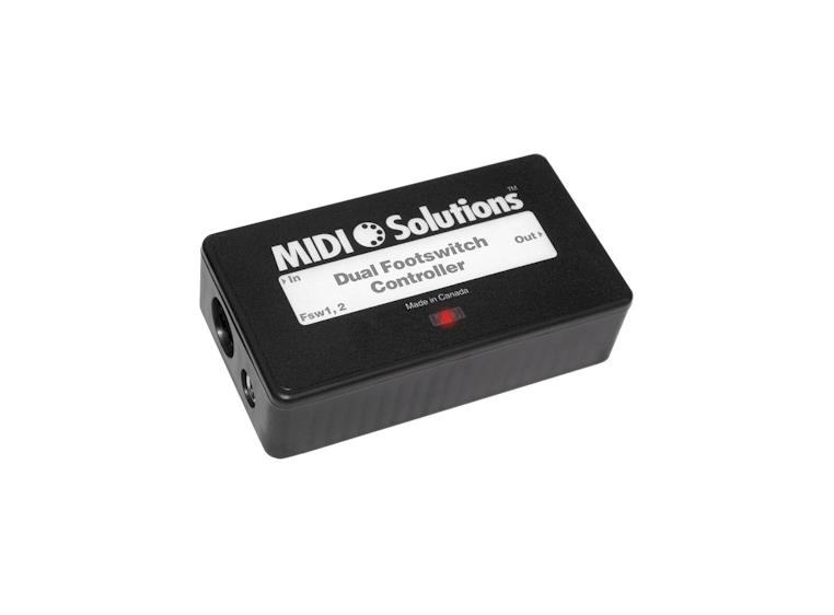 Midi Solutions Dual Footswitch Control